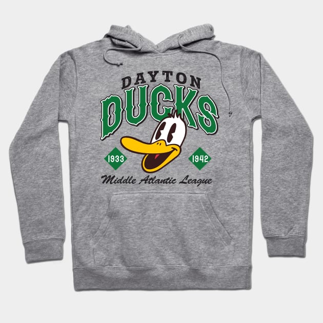 Dayton Ducks Hoodie by MindsparkCreative